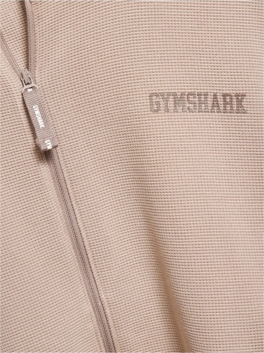 GYMSHARK - Waffle Midi Zip Up Jacket
Lifestyle Brown - Picture 6 of 11